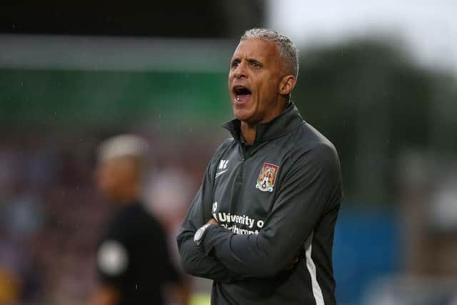 Keith Curle. Picture: Pete Norton