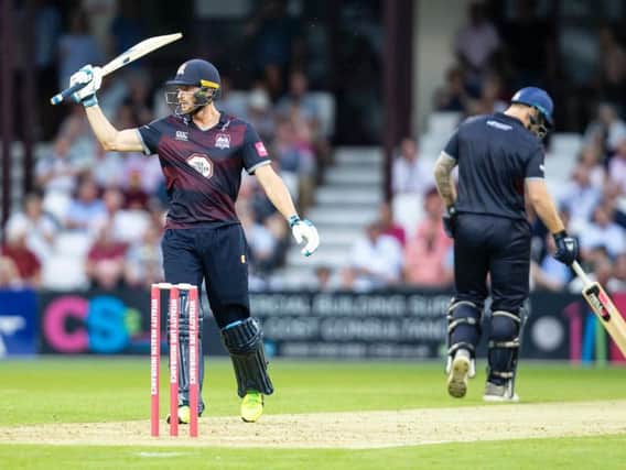 Rob Keogh notched a career-best 59 for the Steelbacks (pictures: Kirsty Edmonds)