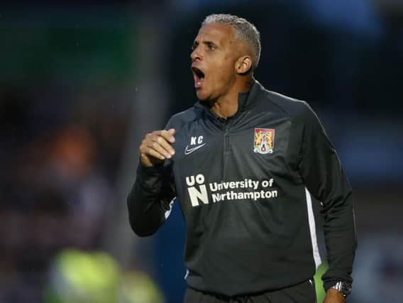Keith Curle has made 12 signings this summer - but is still in the market for more. Picture: Keith Curle