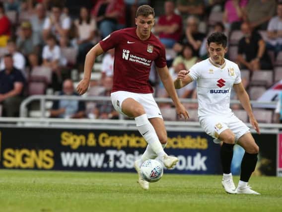 Harry Smith's goal helped Cobblers beat MK Dons in their final friendly. Picture: Pete Norton