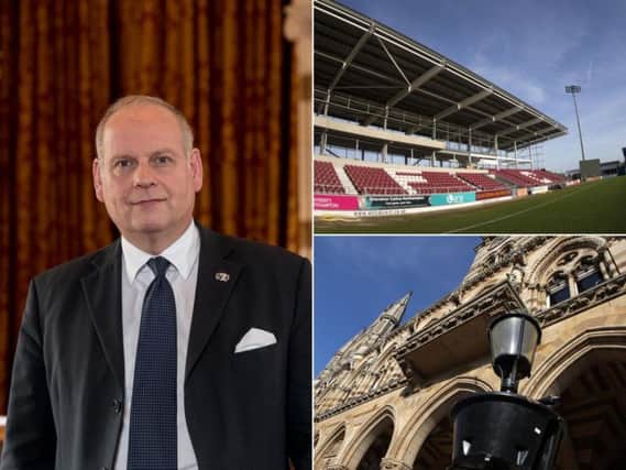 Northampton Borough Council leader Jonathan Nunn updated Cobblers fans on the council's discussions over the stalled Sixfields redevelopment