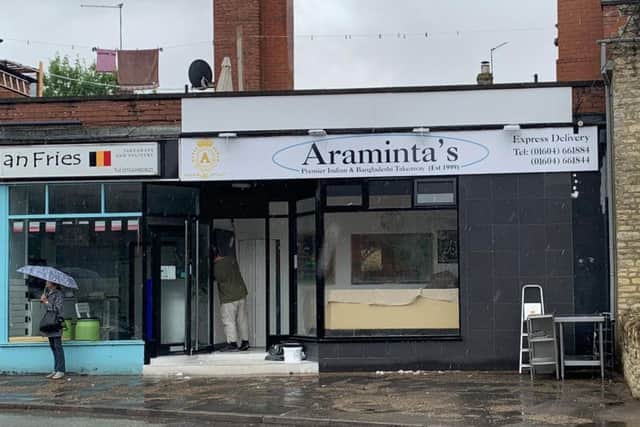 Araminta's Tandoori has opened its new shopfront in Yardley Hastings following a relocation.