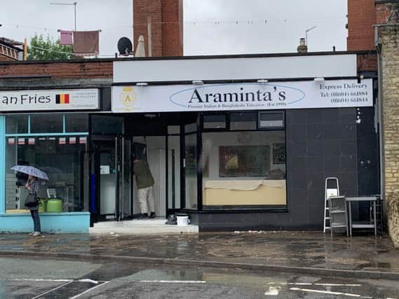 Araminta's Tandoori has opened its new shopfront in Yardley Hastings following a relocation.