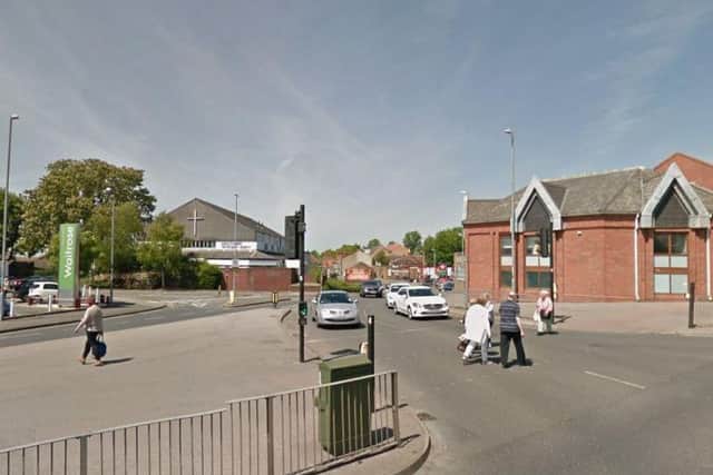 The incident happened on the Welford Road this morning in Kingsthorpe.