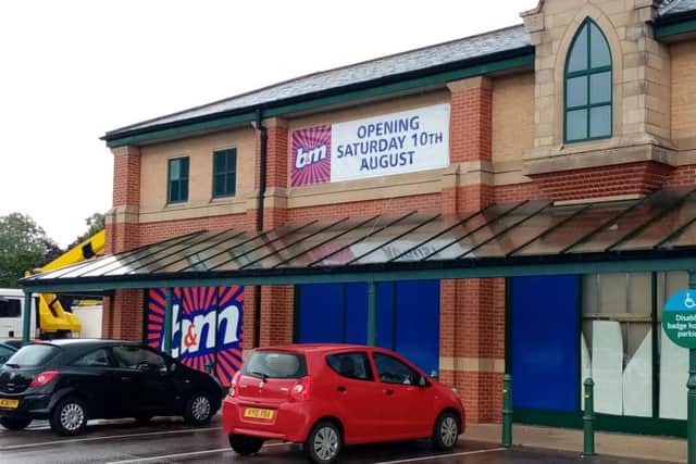 The store next to Morrisons is set to open on August 10.