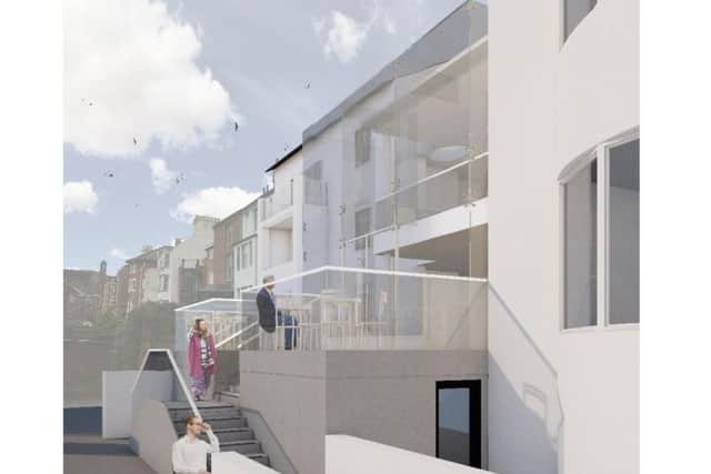 Morton Wykes Kramer hope to make the house large enough to comfortably accept 30 or more visitors.