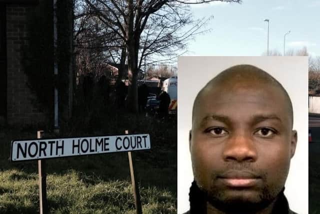 Adeyemi Olugbuyi, 31, disappeared for three years before his body was found in a wooded area of Billing Brook Road.