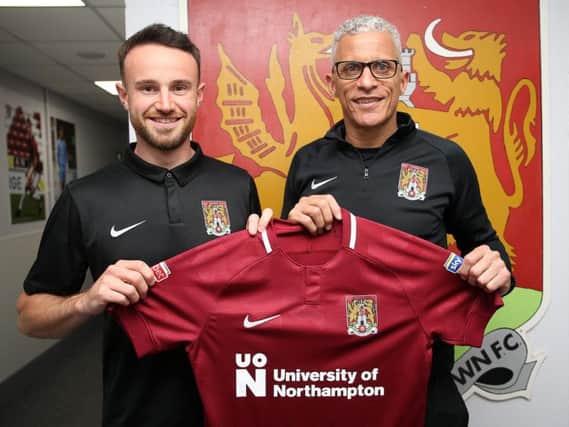 Matty Warburton was the first signing of the summer, back in early May (Pictures: Pete Norton)