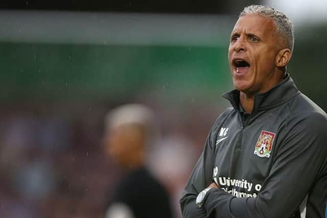Cobblers boss Keith Curle