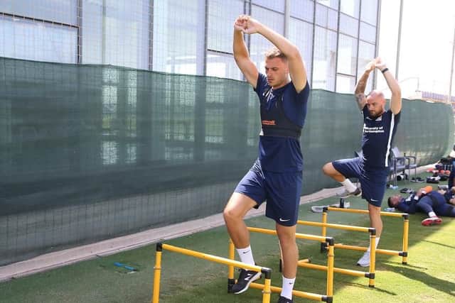 Harry Smith enjoyed the club's pre-season trip to Spain