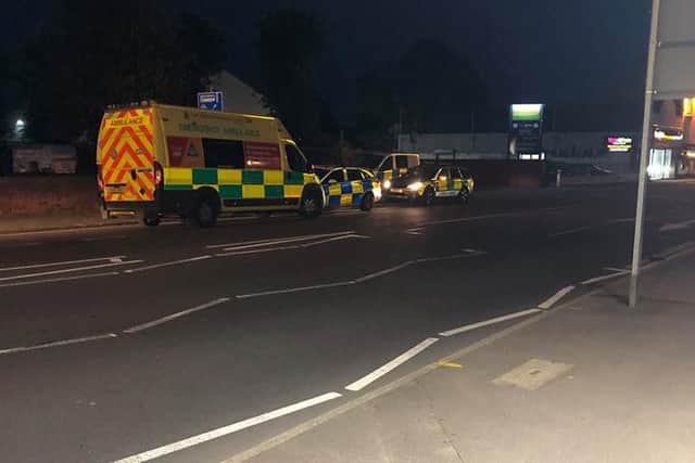 Police attended St James Chruch in St James Road last night after reports of a sudden death.
