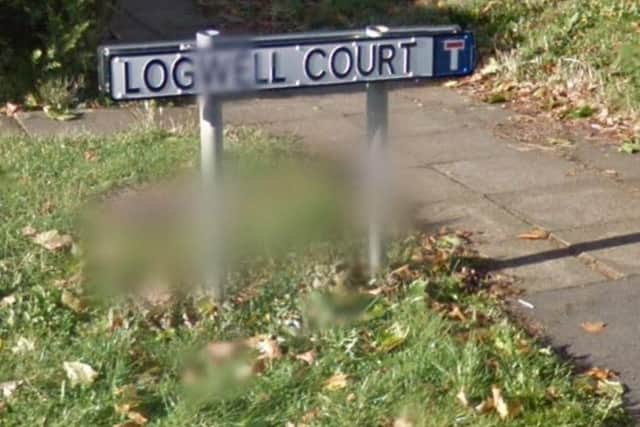 A group of men broke into a man's home in Logwell Court and threatened him with knives.