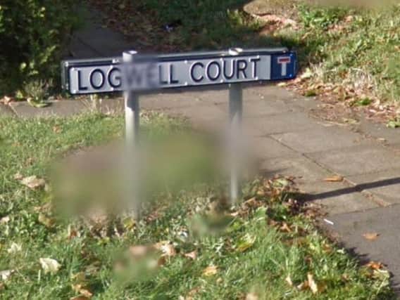 A group of men broke into a man's home in Logwell Court and threatened him with knives.