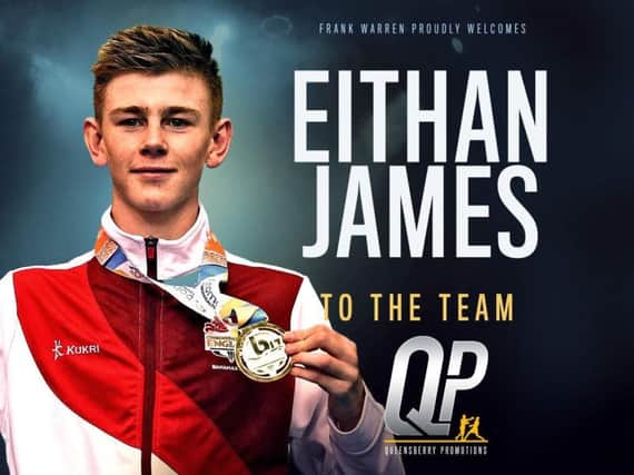 Eithan James is turning pro