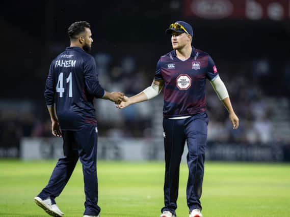 Josh Cobb saw his Steelbacks side fail to defend their 180 for five (picture: Kirsty Edmonds)