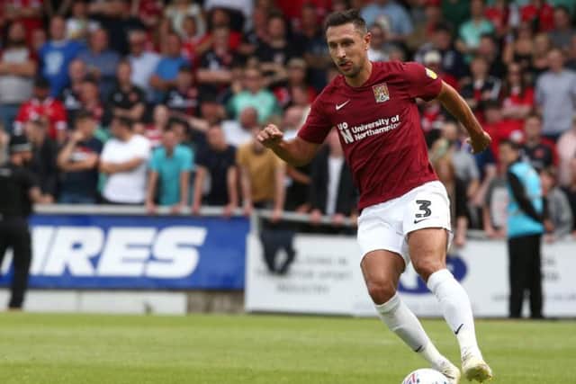 Grew into the game and increasingly ventured forward, delivering the odd excellent cross. His threat from the left could become crucial for the Cobblers this season... 6.5