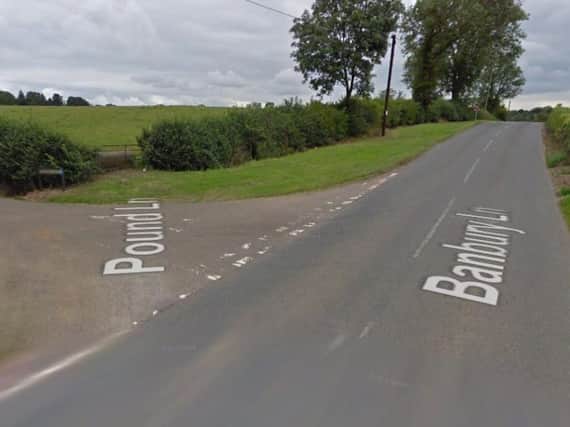 The crash is on Banbury Road on the outskirts of Pattishall. Photo: Google