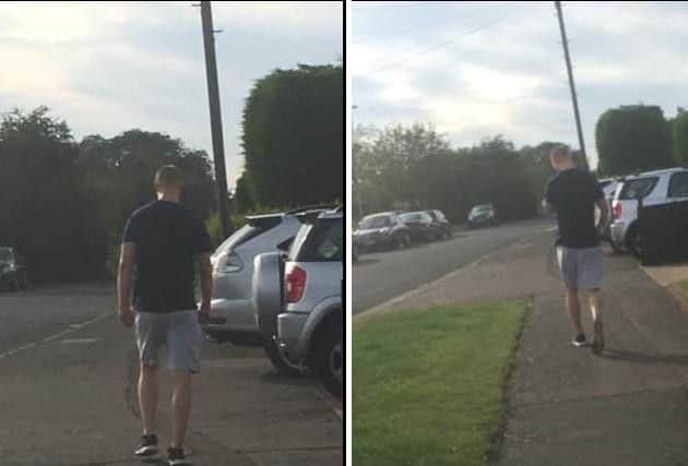 Do you recognise this man? Police want to speak to him in relation to the incident.