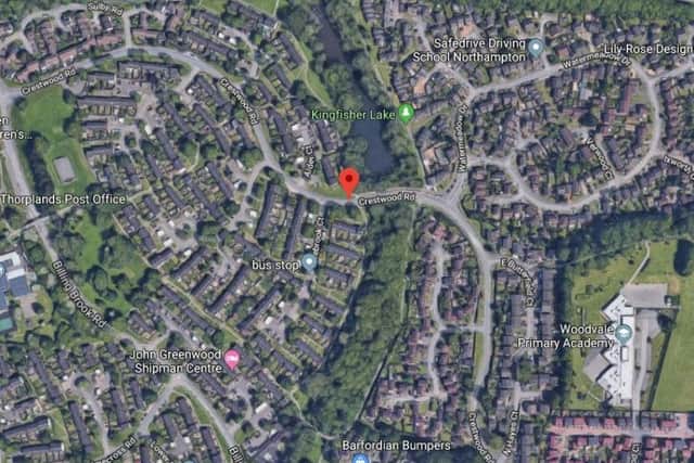 The attempted robbery was somewhere on Crestwood Road, Thorplands. Photo: Google