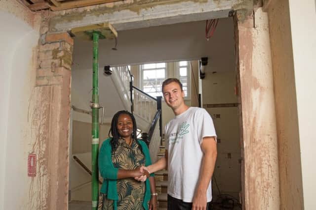 The house will be renovated with help from a 500,000 loan from Lloyds Bank.