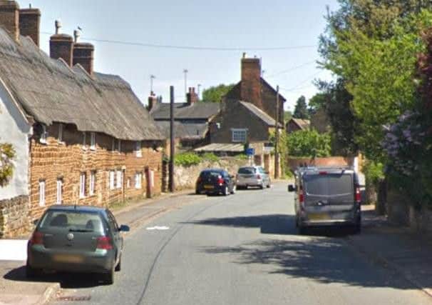 Two boys are wanted for burgling a workshop of car keys in Hardingstone.