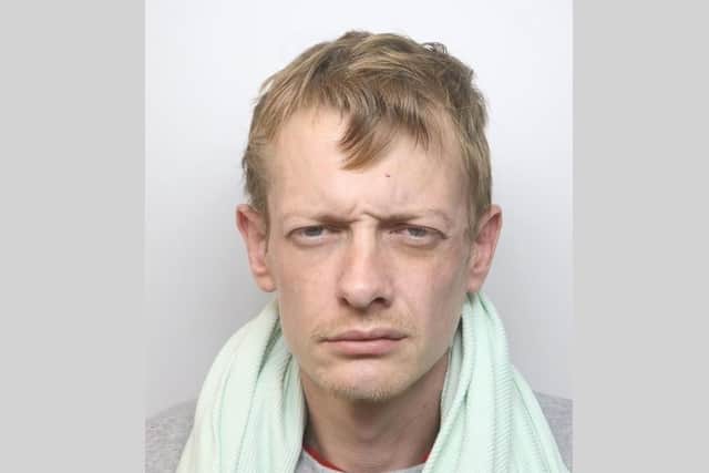 Kelly, of Gordon Street, Rothwell, was charged with theft and attempted robbery from a shops in Market Hill and Kettering Road. He was jailed for 32 months for attempted robbery and four months for theft (served consecutively)