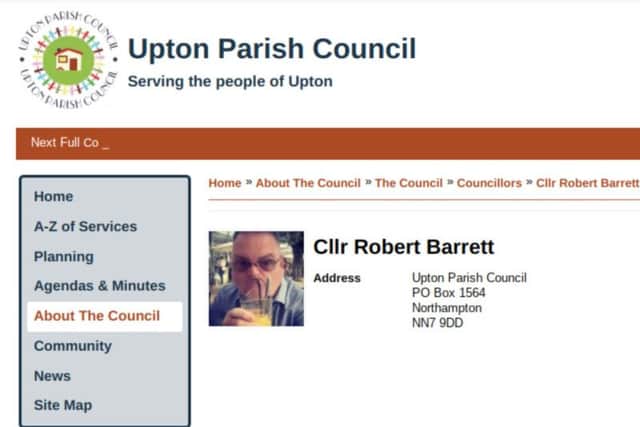 Councillor Robert Barrett has dismissed the claims, and says the authority is trying to 'undermine' him