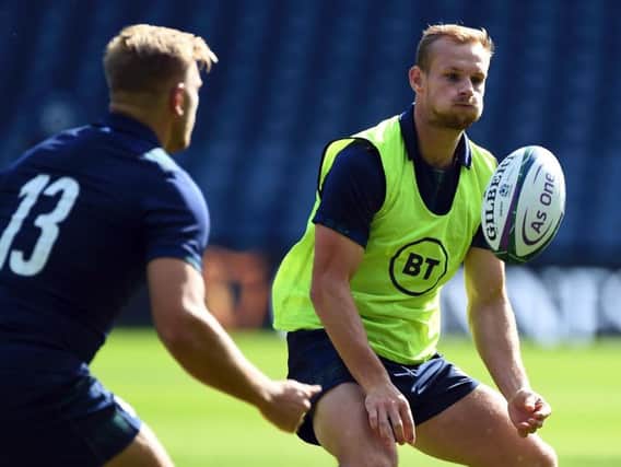 Rory Hutchinson has not made Scotland's World Cup squad