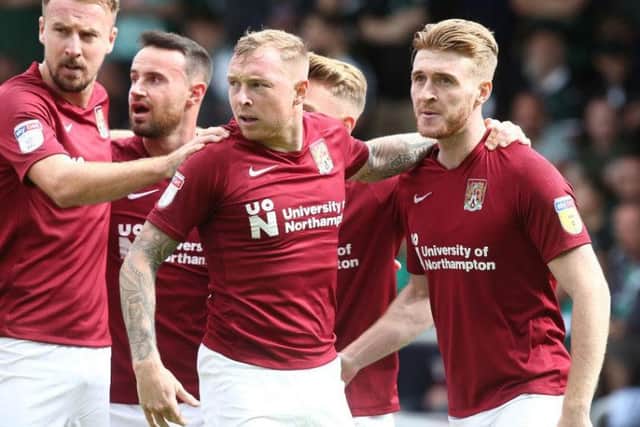 Summer Cobblers signings Chris Lines, Matty Warburton, Nicky Adams and Ryan Watson