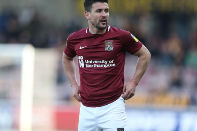 The club captain was released at the end of the season after four years service. Has signed for National League side Chesterfield