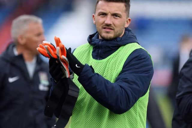 Goalkeeper Luke Coddington was ignored by Curle before his May release. Made his debut for Chesterfield last Saturday