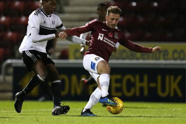Young striker Joe Iaciofano had limited first team opportunities at the PTS. Is now playing for National League South side St Alban's