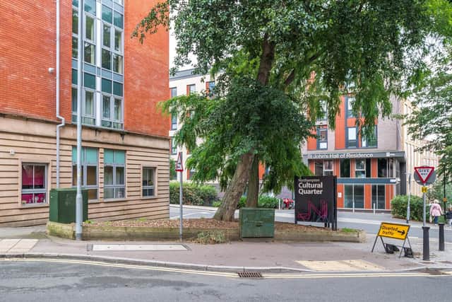 The plot of land for auction in Guildhall Road. Photo: Strettons