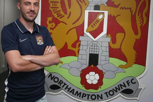 New Cobblers signing Michael Harriman (Picture: Pete Norton)
