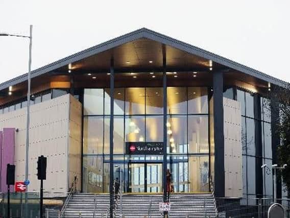 A man and woman travelled to Northampton Railway Station to meet what they thought was a 14-year-old girl for sex.