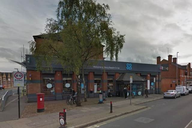 The incident took place after Mr Winkler bought cream from the Coop in Wellingborough Road back in May.