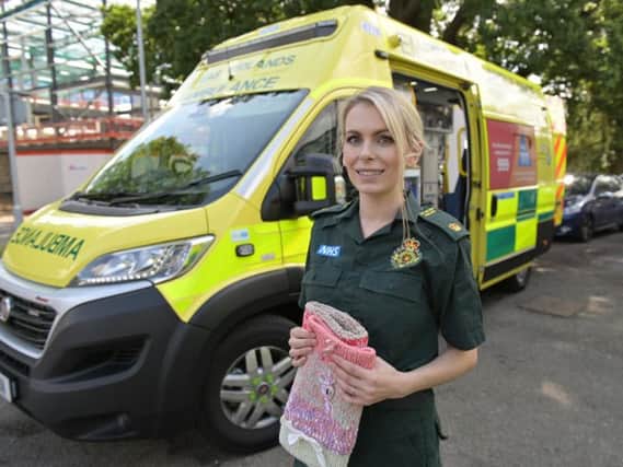 EMAS worker Charlotte Walker is leading the way to help dementia patients in Northamptonshire.