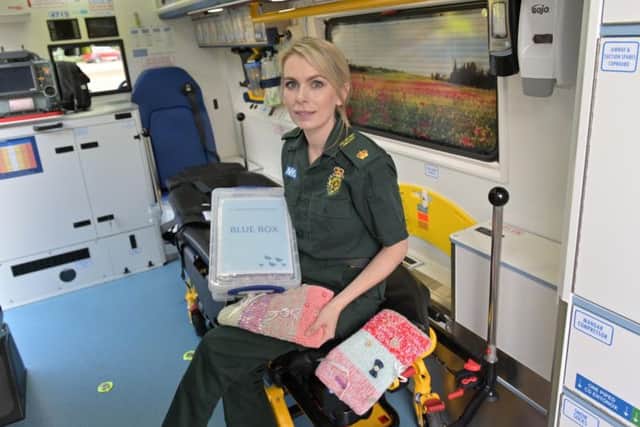 EMAS worker Charlotte Walker is leading the project in Northamptonshire and Leicestershire.
