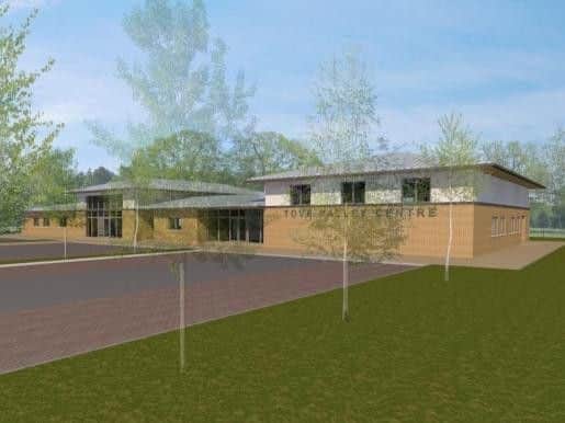 An artist's impression of how the centre will look