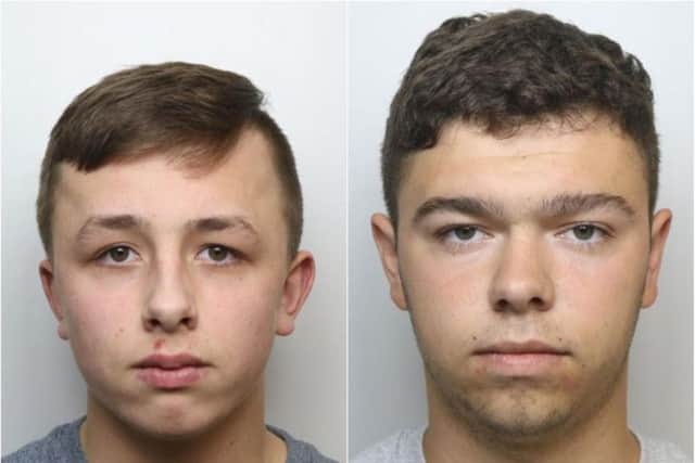 James Devlin, left, and Michael Gilheaney, right, are both wanted on recall to prison.