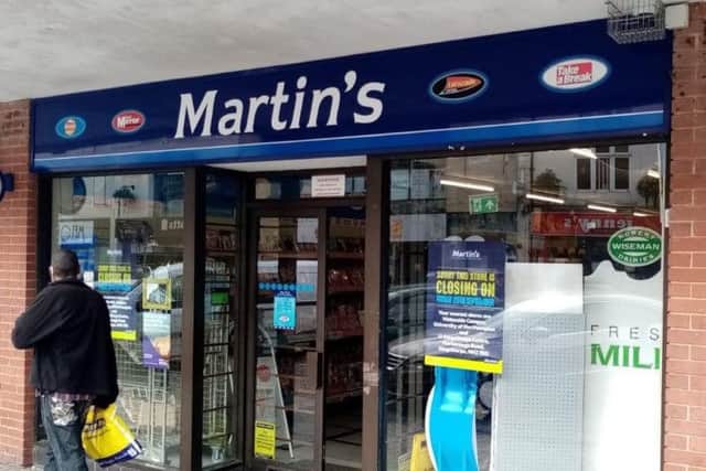 Martin's in Abington Street is closing