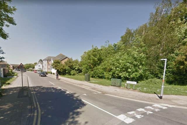 The incident took place in Grange Road.