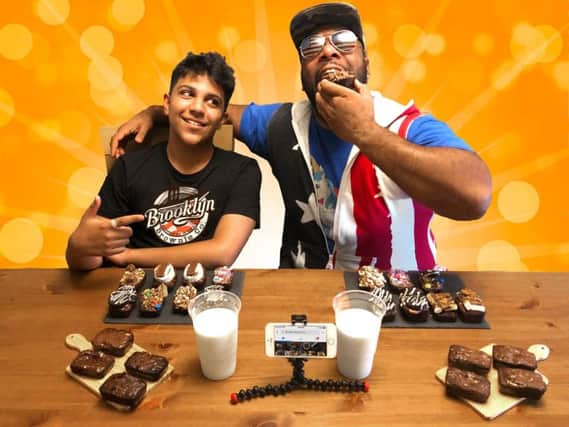 John and Leo Lashley have set up Brooklyn Brownie Co. together