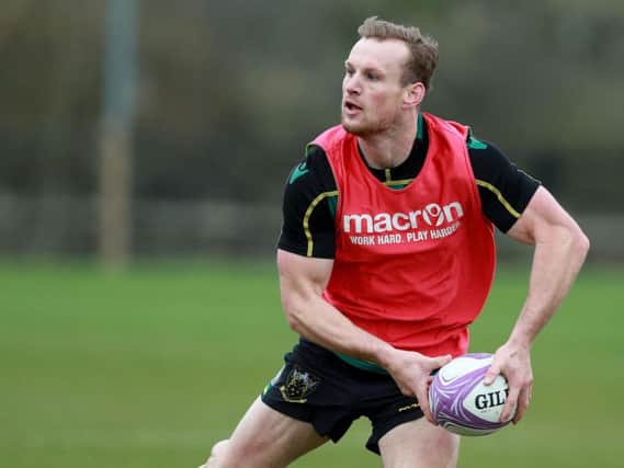 Rory Hutchinson will start for Saints against Leinster
