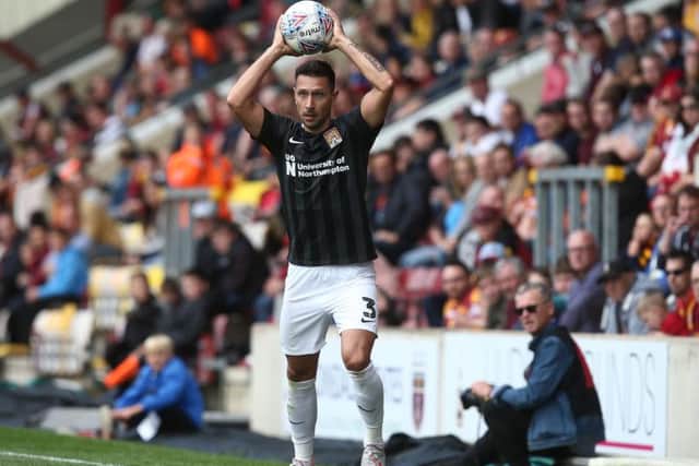 Joe Martin in action at Bradford City on Saturday (Picture: Pete Norton)