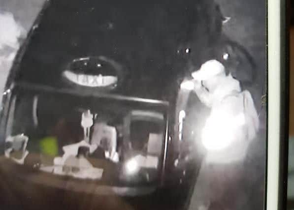 Police wish to speak to this man about a theft from a car in Northampton