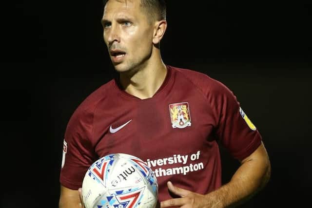 Cobblers defender Joe Martin