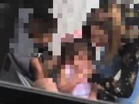 Footage of the incident was captured on a phone.