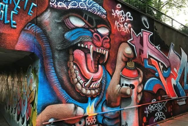 Mural by Dpendz.