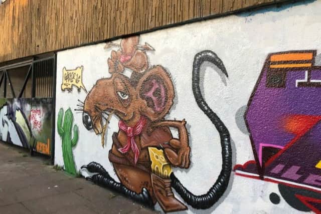 Mural by Boaster.